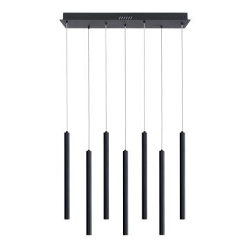 Italux Valdes PND-22302-7-BK Hanglamp 7x35W/LED 3000K|4000K|6000K 1300lm IP20