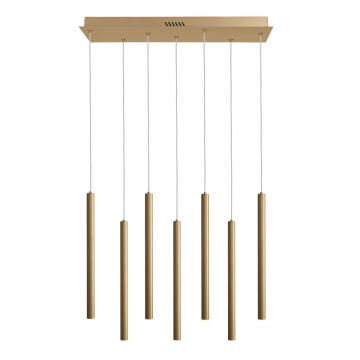 Italux Valdes PND-22302-7-GD Hanglamp 7x35W/LED 3000K|4000K|6000K 1300lm IP20