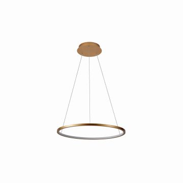 Italux Vinola PND-56135B-040RPC-GD-3KS4K Hanglamp 1x24W/LED 3000K|4000K 1920lm IP20