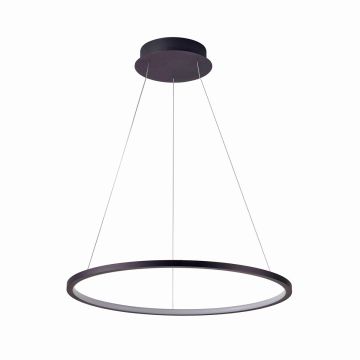 Italux Vinola PND-56135B-060RPC-BK-3KS4K-TRDIMM Hanglamp 1x38W/LED 3000K|4000K 3040lm IP20