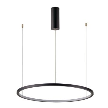 Italux Vinola PND-56135B-100RPP-BK-3KS4K-TRDIMM Hanglamp 1x58W/LED 3000K|4000K 4640lm IP20