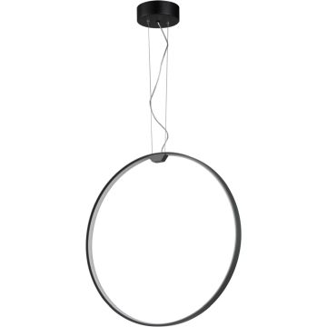 Step Into Design ACIRCULO ST-10453P-D600A black Hanglamp 1x36W/LED 3000K 2880lm IP20