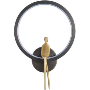 Step Into Design AMICI ST-B3607 black Wandlamp 1x10W/LED 3000K 400lm IP20