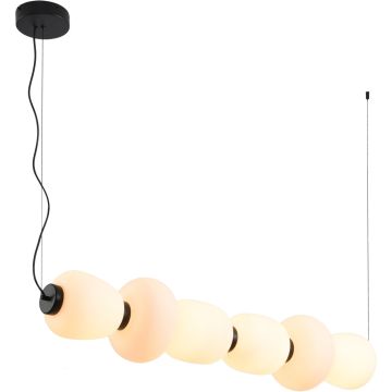 Step Into Design BRILLA ST-CP241210-6L BLACK WHITE Hanglamp 1x69W/LED IP20