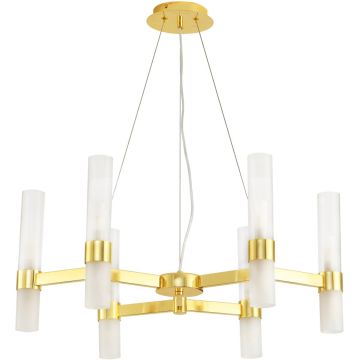 Step Into Design CANDELA DN1505-6 gold Kroonluchter 12x20W/G9 IP20