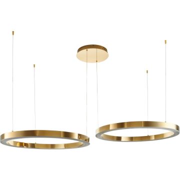 Step Into Design CIRCLE 2in1 DN924-60+80 gold Hanglamp 2x72W/LED 3000K 5760lm IP20
