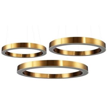 Step Into Design CIRCLE 3in1 ST-8848-40+60+80 brass Hanglamp 3x93W/LED 3000K 8835lm IP20