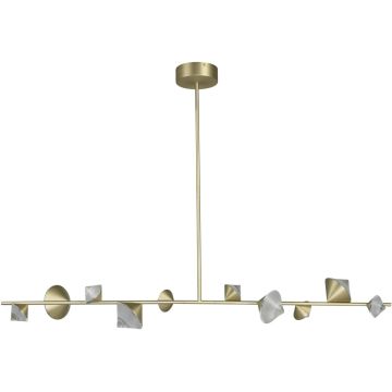Step Into Design CONE ST-10307-130 gold Plafondlamp 3x33W/LED 3000K 2640lm IP20