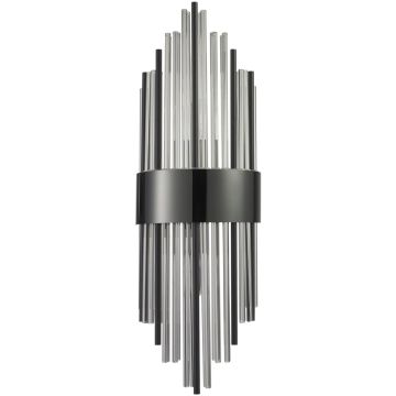Step Into Design DRACO ST-88003W-M black Wandlamp 2x20W/E14 IP20