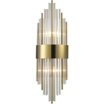 Step Into Design DRACO ST-88003W-S gold Wandlamp 2x20W/E14 IP20