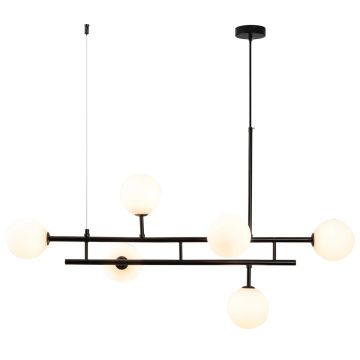 Step Into Design MODERNO DN1507 black Hanglamp 6x10W/G9 IP20
