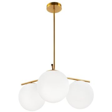 Step Into Design VENUS ST-5026-3 BRASS Plafondlamp 3x60W/E27 IP20
