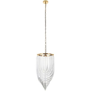 Step Into Design WAVE DP0339-600 gold Hanglamp 1x60W/E14 IP20