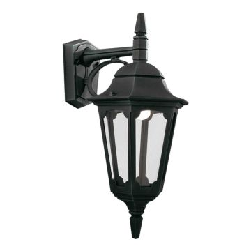 Elstead Lighting PARISH PR2-BLACK Wandlamp 1x60W/E27 IP44