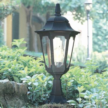 Elstead Lighting PARISH PR4-BLACK Vloerlamp 1x60W/E27 IP44