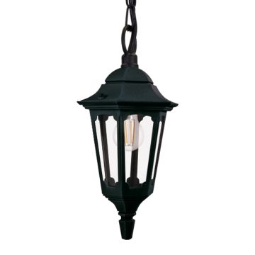 Elstead Lighting Parish PR9-BLACK Hanglamp 1x60W/E27 IP44