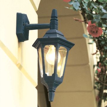 Elstead Lighting PARISH PRM2-BLACK Wandlamp 1x60W/E27 IP44