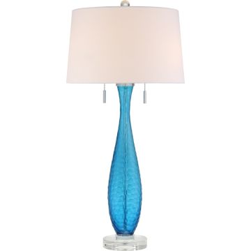 Quoizel OCEAN BLUE QZS-Q2314T Tafellamp 2x60W/E27