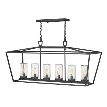 Quintiesse ALFORD PLACE QN-ALFORD-PLACE-6P-MB Hanglamp 6x40W/E14 IP44
