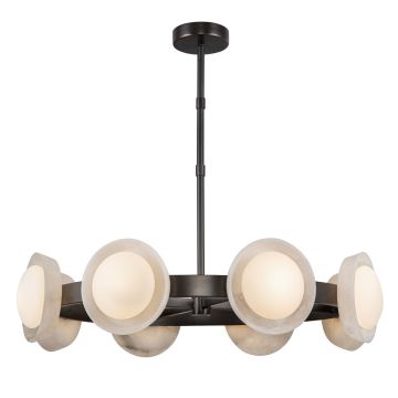 Quintiesse Alonso QN-ALONSO8-UBZ-AR Kroonluchter 1x28W/LED 3000K 1130lm IP20