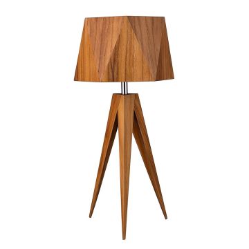 Quintiesse Angular QN-ANGULAR-TL-TEAK Tafellamp 1x40W/E27 IP20