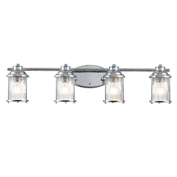 Quintiesse ASHLAND BAY QN-ASHLANDBAY4-PC-BATH Wandlamp 4x60W/E27 IP44