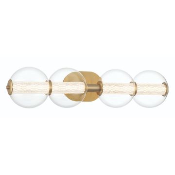 Quintiesse Atomo QN-ATOMO-4W-BG Wandlamp 1x18,5W/LED 3000K 1782lm IP44