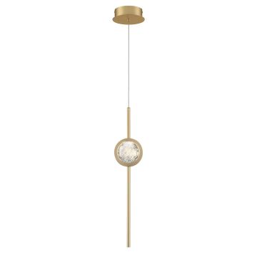 Quintiesse Barletta QN-BARLETTA-1P-BG Hanglamp 1x6W/LED 3000K 340lm IP20