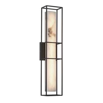 Quintiesse Blakley QN-BLAKLEY-L-BK Wandlamp 1x20W/LED 3000K 970lm IP44