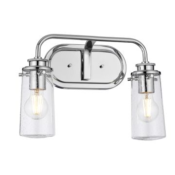Quintiesse BRAELYN QN-BRAELYN2-PC Wandlamp 2x40W/E27 IP44