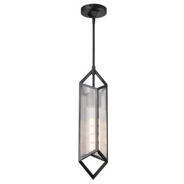 Quintiesse Cairo QN-CAIRO-1P-UBZ-CR Hanglamp 1x60W/E27 IP20