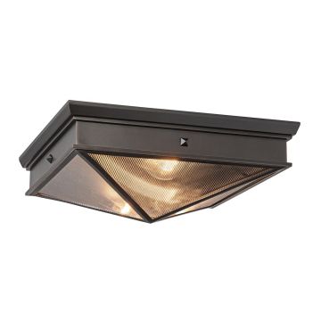 Quintiesse Cairo QN-CAIRO-F-M-UBZ-CR Plafondlamp 2x40W/E27 IP20