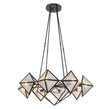 Quintiesse Cairo QN-CAIRO8-UBZ-CR Kroonluchter 8x60W/E14 IP20
