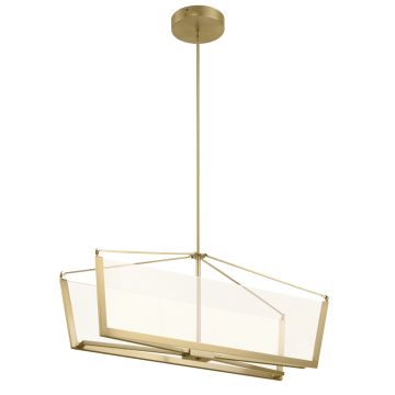 Quintiesse CALTERS QN-CALTERS-ISLE-CG Hanglamp 1x50.8W/LED 3000k 5440LM