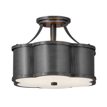 Quintiesse CHANCE QN-CHANCE-SF-S-BLB Plafondlamp 2x60W/E27
