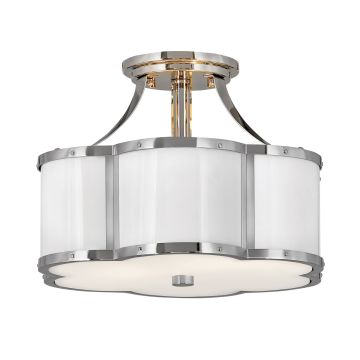 Quintiesse CHANCE QN-CHANCE-SF-S-PN Plafondlamp 2x60W/E27