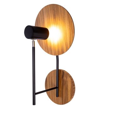Quintiesse Dot QN-DOT-WB1-TEAK Wandlamp 1x8W/GU10 IP20