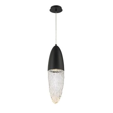 Quintiesse Ecrou QN-ECROU-1P-BK Hanglamp 1x10W/GU10 3000K 560lm IP20