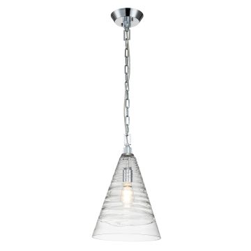 Quintiesse ELMORE QN-ELMORE-P-PC Hanglamp 1x60W/E27