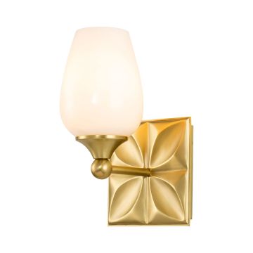 Quintiesse Epsilon QN-EPSILON-1WB-AB-O Wandlamp 1x3W/G9 3000K 300lm IP44