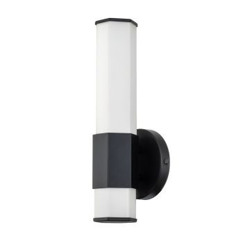 Quintiesse FACET QN-FACET-LED1-BK-BATH Wandlamp 1x12W/LED 3000k 1080LM IP44