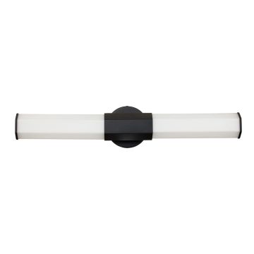 Quintiesse FACET QN-FACET-LED2-BK-BATH Wandlamp 2x12W/LED 3000k 2160LM IP44