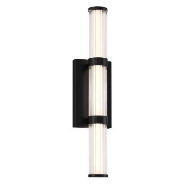 Quintiesse Fayton QN-FAYTON-M-BK Wandlamp 1x21,6W/LED 3000K 1477lm IP44