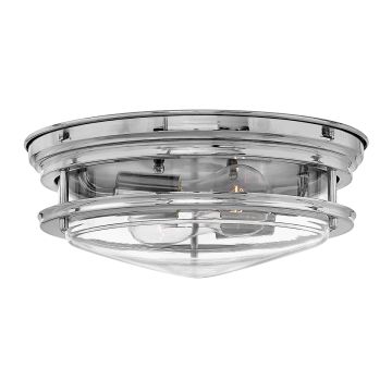 Quintiesse HADRIAN QN-HADRIAN-FS-CM-CLEAR Plafondlamp 2x40W/E27 IP44