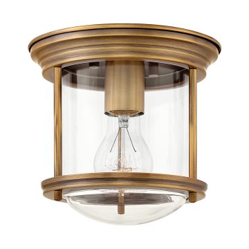 Quintiesse HADRIAN QN-HADRIAN-MINI-F-BR-CLEAR Plafondlamp 1x60W/E27 IP44
