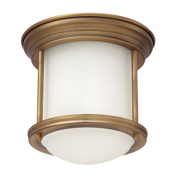 Quintiesse HADRIAN QN-HADRIAN-MINI-F-BR-OPAL Plafondlamp 1x60W/E27 IP44