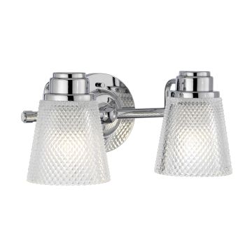 Quintiesse HUDSON QN-HUDSON2-BATH Wandlamp 2x3,5W/G9 3000K 640LM IP44