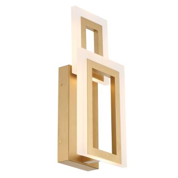 Quintiesse Inizio QN-INIZIO-1W-BG Wandlamp 1x20W/LED 3000K 802lm IP20