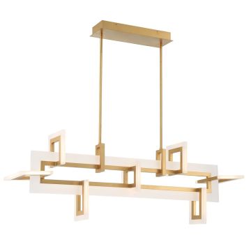Quintiesse Inizio QN-INIZIO-LP-M-BG Plafondlamp 1x86W/LED 3000K 3305lm IP20