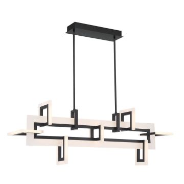 Quintiesse Inizio QN-INIZIO-LP-M-BK Plafondlamp 1x86W/LED 3000K 3305lm IP20